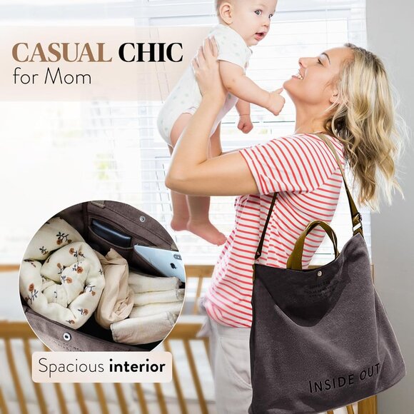 Fashionable 16oz Cotton Tote Bag with Adjustable Strap - Perfect for Daily Use - Picture 5 of 8